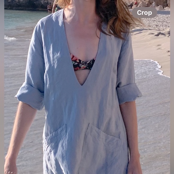 Linen beach coverup by Reformation - Picture 4 of 4